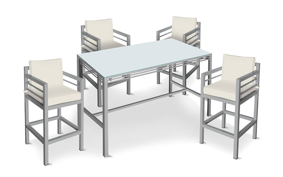 Carmel 5-Piece Bar Table Set image