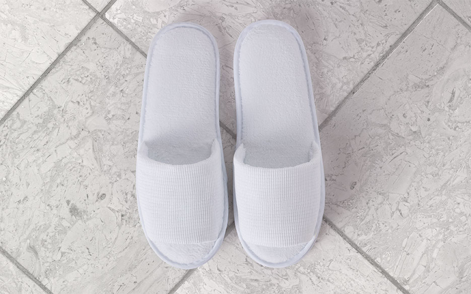 Textured Slippers